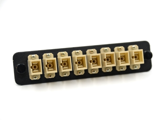 Picture of LGX Adapter Plate with 8 Simplex SC Beige Adapters