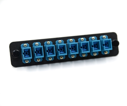 Picture of LGX Adapter Plate with 8 Simplex SC Blue Adapters
