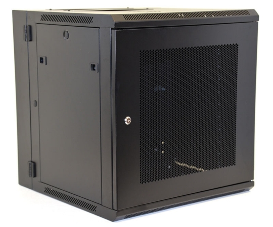 Picture of 12U Wall Mount Equipment Cabinet, Mesh Door, Double