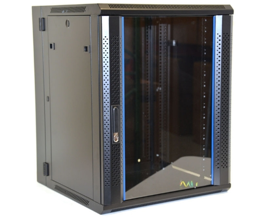 Picture of 15U Wall Mount Equipment Cabinet, Vented Border, Double