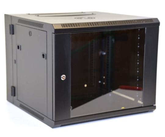 Picture of 9U Wall Mount Equipment Cabinet, Glazed Door, Double