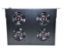 Picture of Network Rack Cooling Fan, 4 Fan, 1U