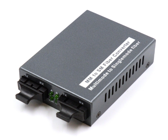 Picture of Multimode to Singlemode Fiber Optic Converter - 1.25Gbps 