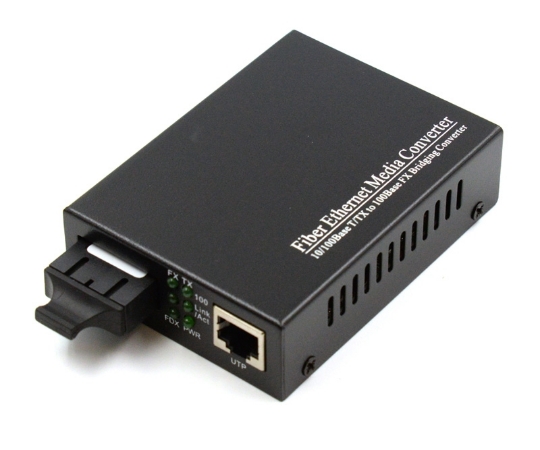 Picture of Fiber to Ethernet Media Converter - 25km - 10/100TX to 100FX - Singlemode 