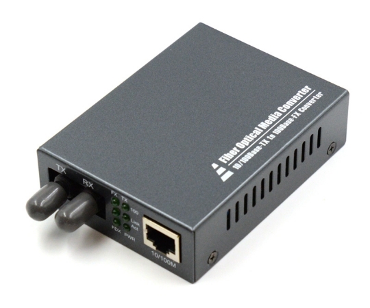 Picture of Fiber to Ethernet Media Converter - 2km - 10/100TX to 100FX - Multimode
