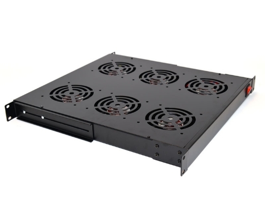 Picture of Network Rack Cooling Fan, 6 Fan, 1U