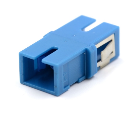 Picture of SC Simplex Blue Adapter without Flange