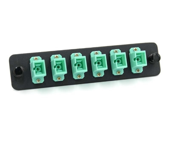 Picture of LGX Adapter Plate with 6 Simplex SC Aqua Adapters