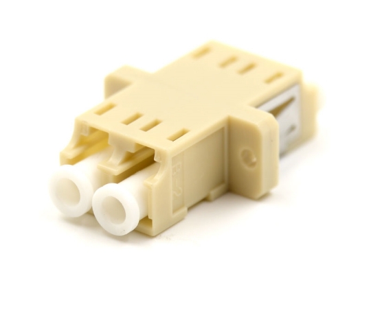 Picture of LC Duplex Adapter with Flange - Beige