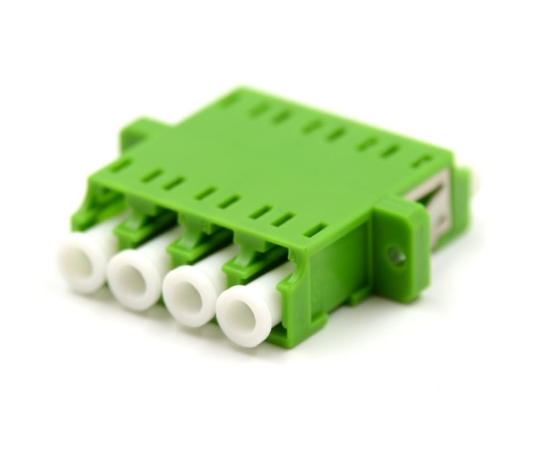 Picture of LC Quad Green Adapter with Flange