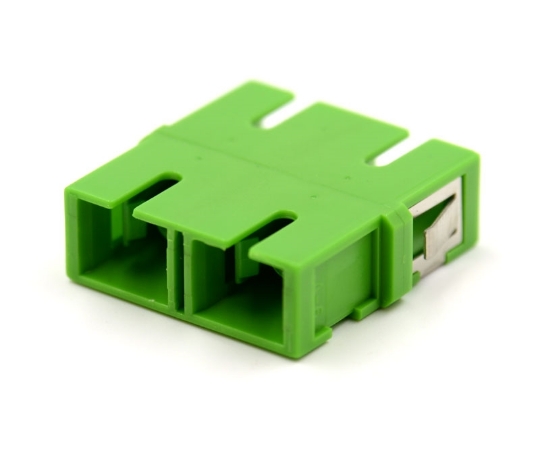 Picture of SC Duplex Green Adapter without Flange
