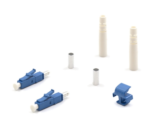 Picture of LC Single-mode Duplex 3mm Epoxy Connector Kit