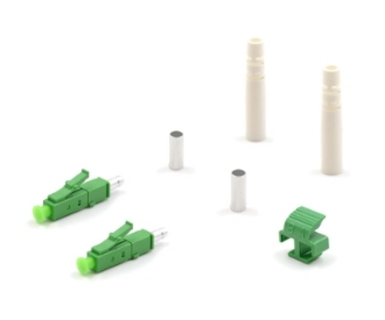Picture of LC/APC Single-mode Duplex 3mm Epoxy Connector Kit
