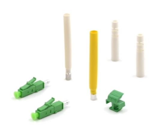 Picture of LC/APC Single-mode Duplex 2mm Epoxy Connector Kit