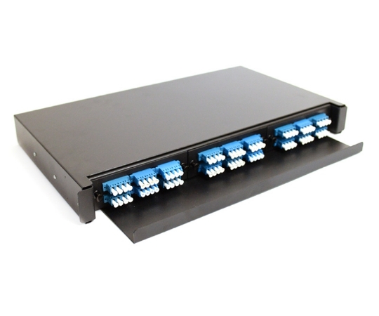 Picture of 1U 19" Patch Panel for 3 F-Type Adapter Plates