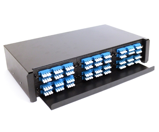 Picture of 2U 19" Patch Panel for 6 F-Type Adapter Plates