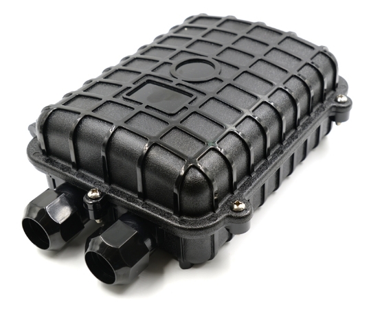 Picture of 48 Fiber Outdoor Splice Enclosure - x4 Splice Trays Included - 2 Ports at 26mm