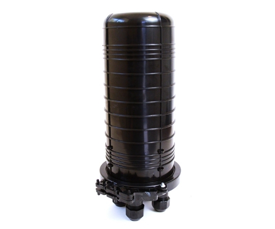 Picture of 72 Fiber, Inline Splice Enclosure, 4 Port, 4 Tray