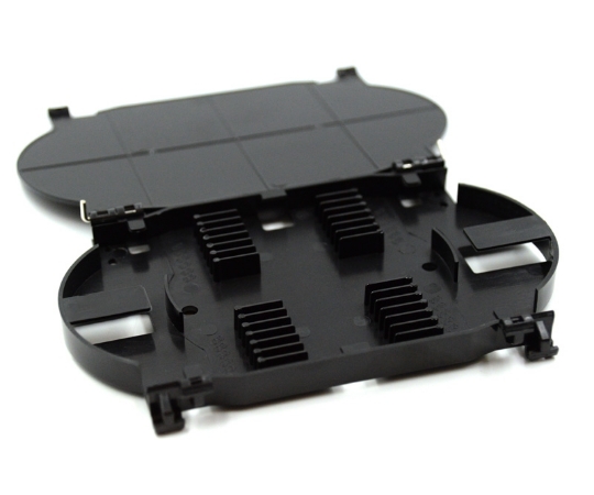 Picture of 12 Fiber, Black Fusion Splice Tray