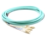 Picture of 3m, 6 Fiber LC Pigtail, Multimode, OM3