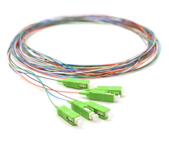 Picture of 3m, 6 Fiber SC/APC Pigtail, Single-mode, OS2