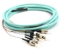 Picture of 3m, 6 Fiber ST Pigtail, Multimode, OM3