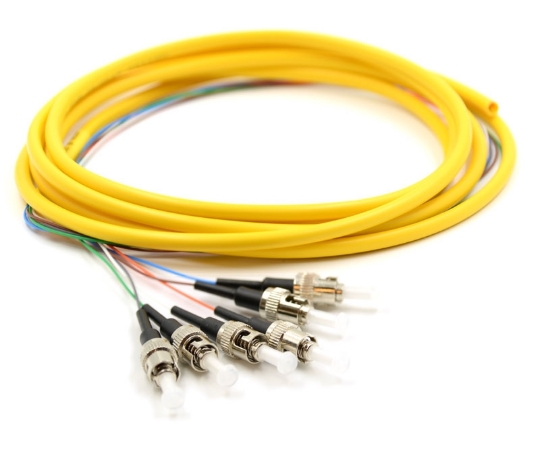 Picture of 3m, 6 Fiber ST Pigtail, Single-mode, OS2