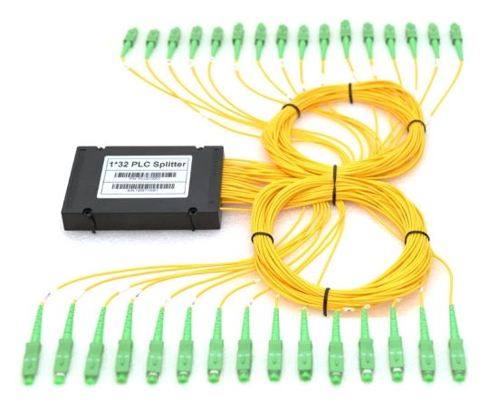 Picture of 1x32 PLC Fiber Optic Splitter in ABS Box