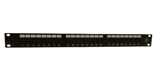 Picture of FTP Cat 6A Patch Panel, Krone IDC, Horizontal type
