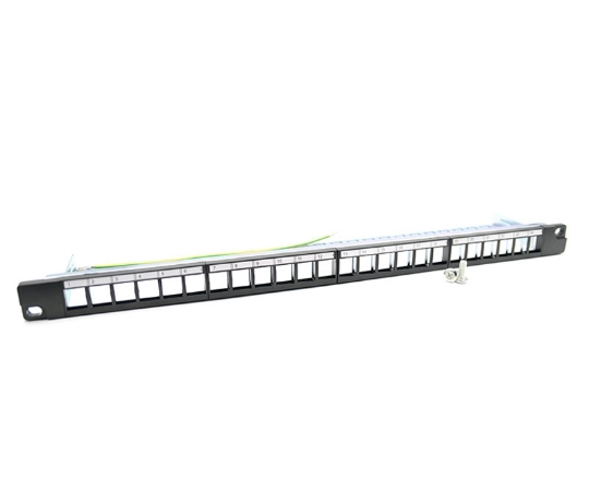 Picture of STP 0.65U Flat Type 24 Ports Blank PATCH PANEL
