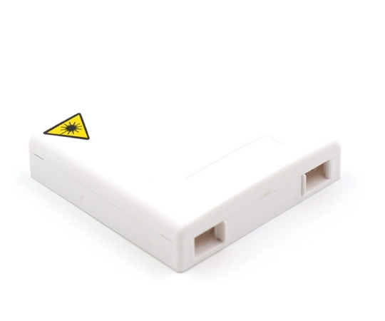 Picture of 2 Fiber Wall Outlet Box with 2 SC Ports