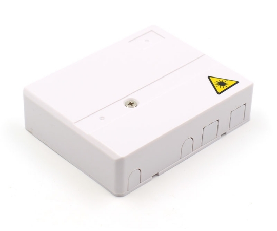 Picture of 4 Fiber Wall Outlet Box with 2 SC Ports