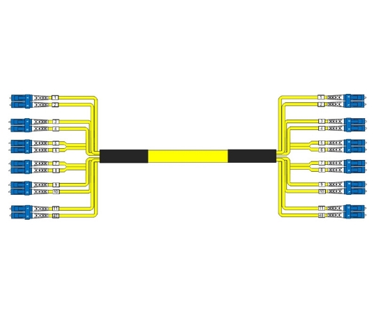 Picture of 48 Fiber Single-mode Custom Fiber Cable Assembly
