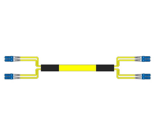 Picture of 4 Fiber Single-mode Custom Fiber Cable Assembly