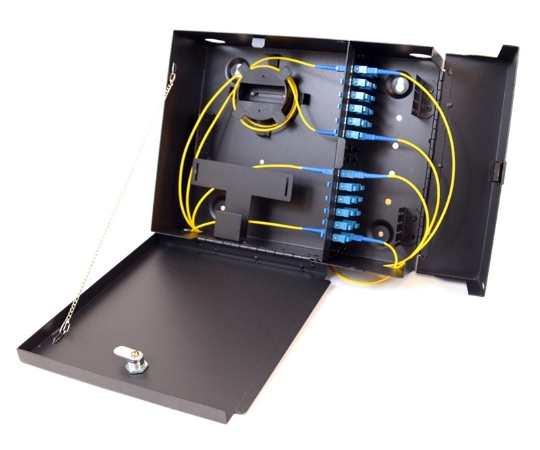 Picture of 4 LGX, Wall Mount Patch Panel with 2 Doors