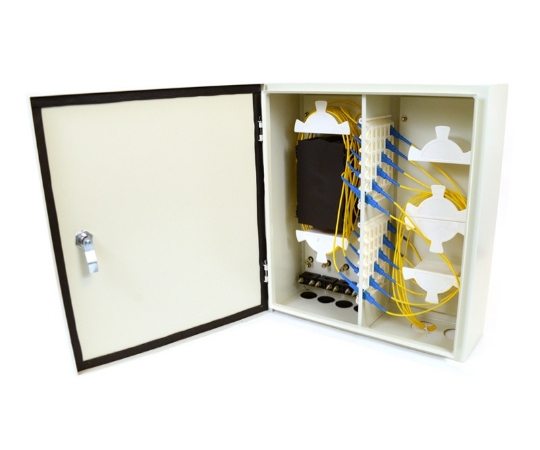 Picture of 72 Adapter Slot, Outdoor Wall Mount Box, Single Door