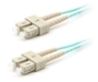 Picture of 2m, SC to SC, Duplex, OM3 Armored Fiber Cable