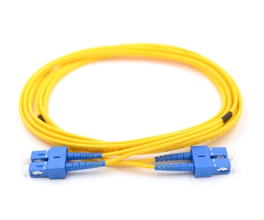 Picture of 6m, SC to SC, Duplex, Singlemode Armored Fiber Cable