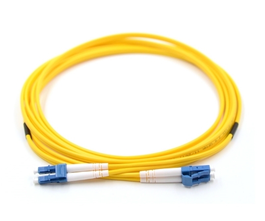 Picture of 7m, LC to LC, Duplex, Singlemode Armored Fiber Cable