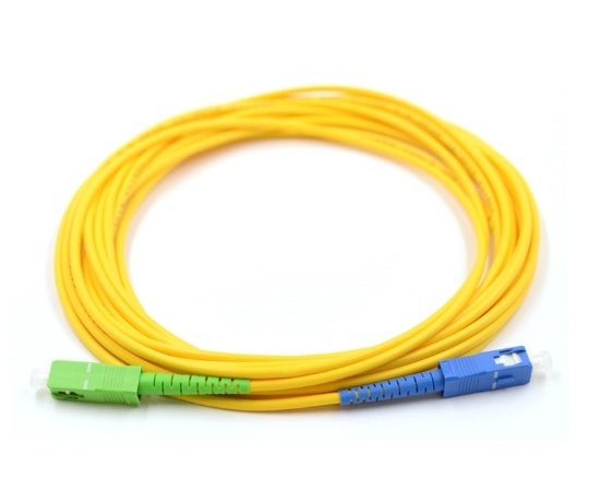 Picture of 3m, SC to SC/APC, Simplex, Singlemode Patch Cable