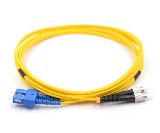 Picture of 2m, SC to FC, Duplex, Singlemode Patch Cable