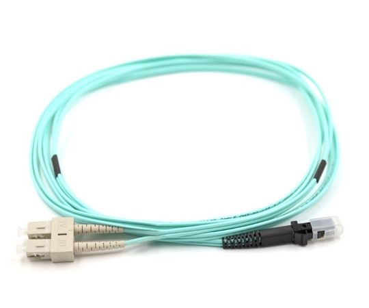 Picture of 3m, SC to MTRJ, Duplex, OM3 Multimode Patch Cable