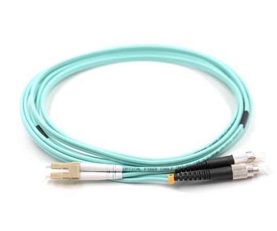 Picture of 5m, LC to FC, Duplex, OM3 Multimode Patch Cable