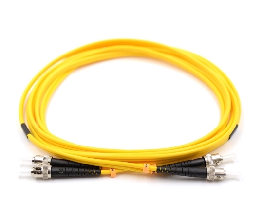 Picture of 2m, ST to ST, Duplex, Singlemode Patch Cable