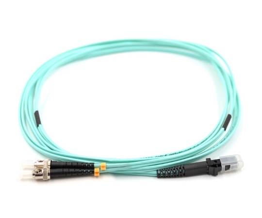 Picture of 2m, ST to MTRJ, Duplex, OM3 Multimode Patch Cable