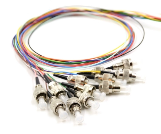 Picture of 3m, 12 Fiber FC Pigtail, Single-mode, OS2