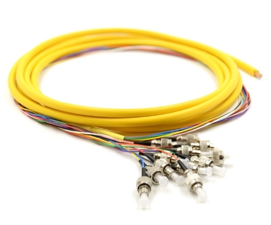 Picture of 3m, 12 Fiber FC Pigtail, Single-mode, OS2