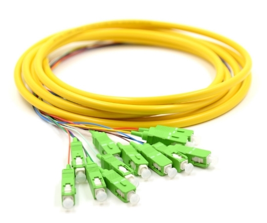Picture of 3m, 12 Fiber SC/APC Pigtail, Single-mode, OS2