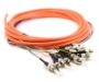 Picture of 3m, 12 Fiber ST Pigtail, Multimode, OM1