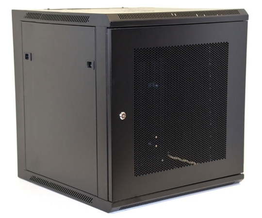 Picture of 12U Wall Mount Equipment Cabinet, Mesh Door, Single